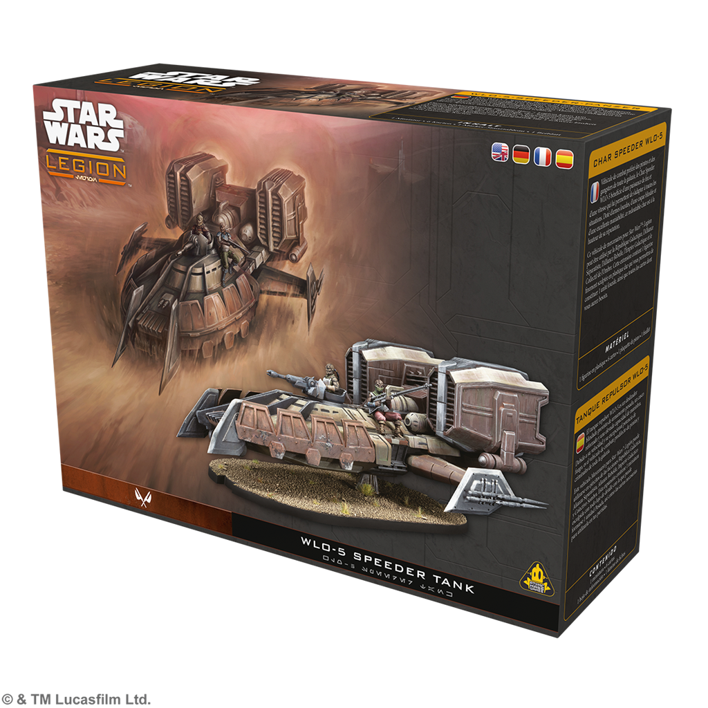 Star Wars: Legion – WL0-5 Speeder Tank tunga enhet för DE/SP/FR