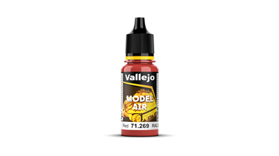 Vallejo - Model Air / Färg - Röd RAL3000