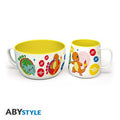POKEMON - Breakfast Set with Mug and Bowl - Pikachu & Kanto Starters