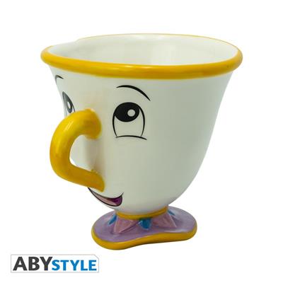 DISNEY - Mugg 3D - Skönheten & Odjuret - Chip