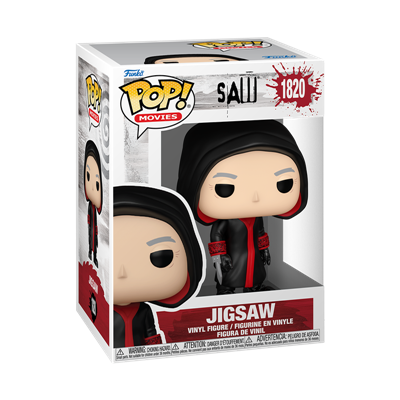 Funko POP Movies: Saw 10th Anni - Jigsaw Killer w/CH (5+1) Funko
