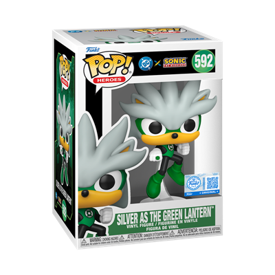 Funko POP Heroes: JLA & Sonic - Silver/GL