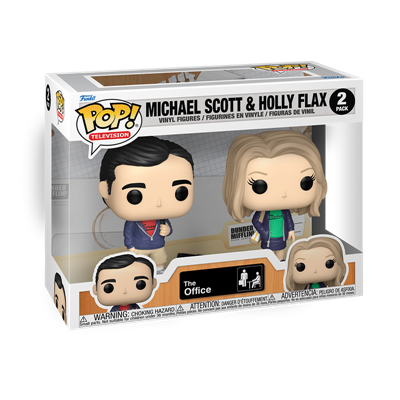 Funko POP Television: The Office S9 - Michael & Holly (2PK) Funko