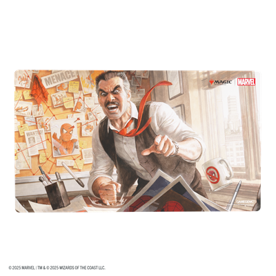 Gamegenic - Magic: The Gathering | Marvels Spider-Man Prime Playmat - J. Jonah Jameson