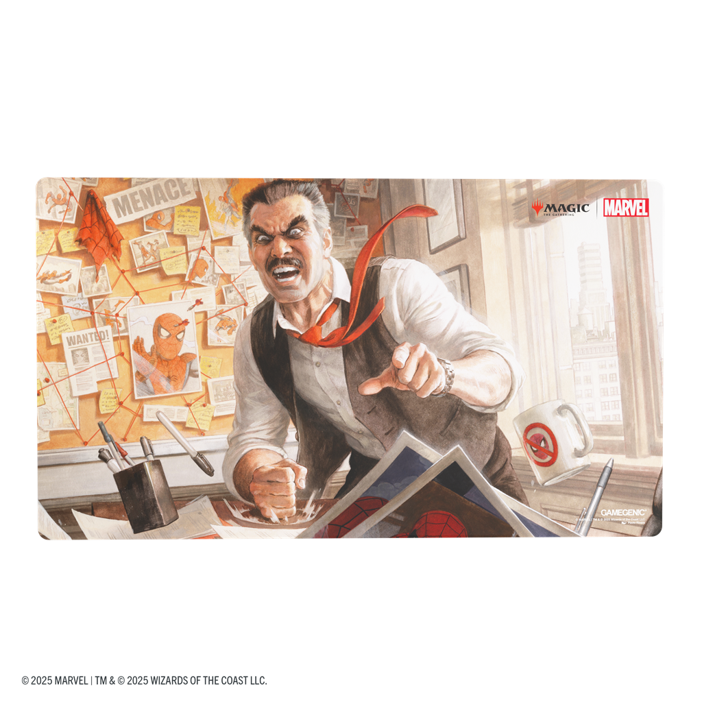 Gamegenic - Magic: The Gathering | Marvels Spider-Man Prime Playmat - J. Jonah Jameson