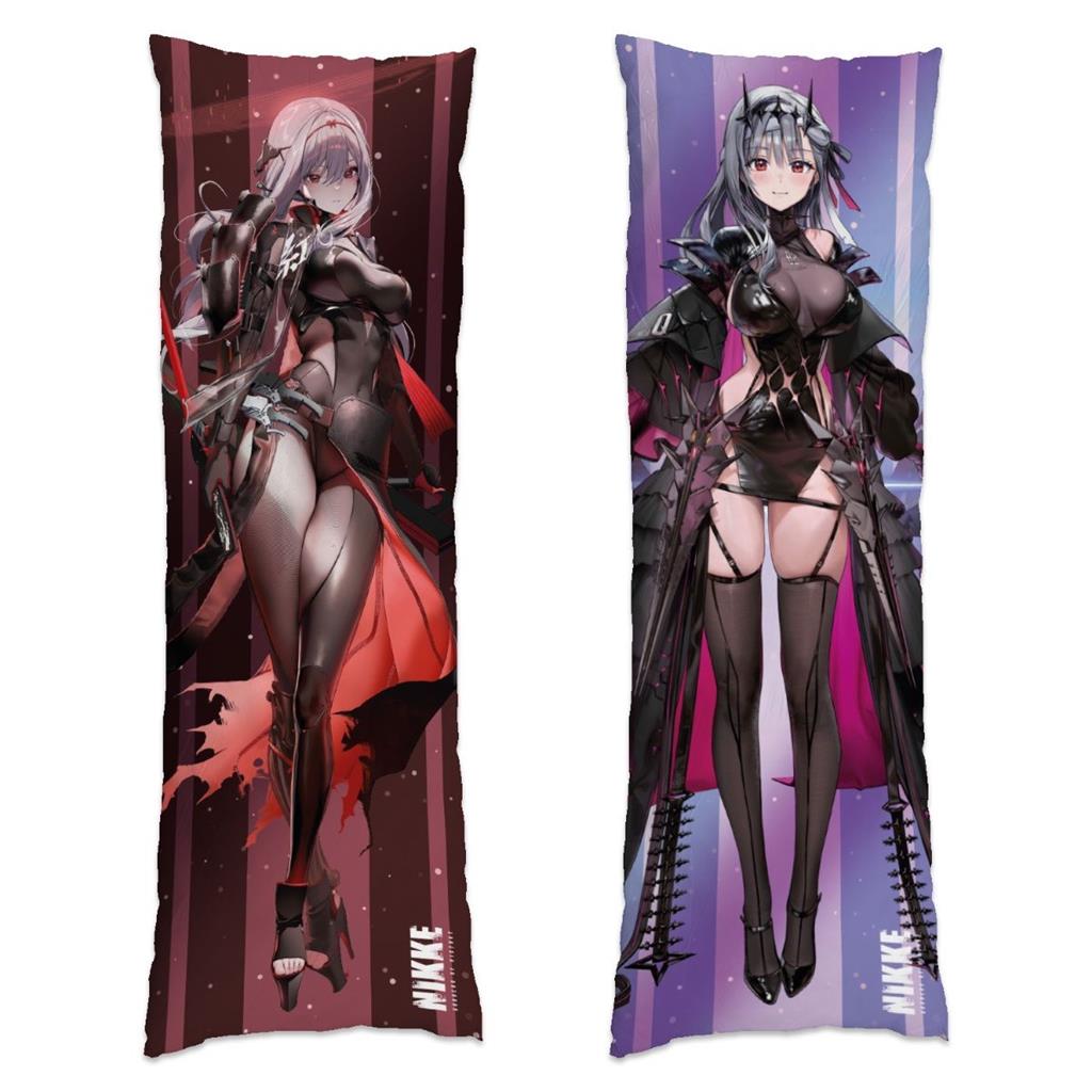 NIKKE: Segerkvinnan - Scarlet & Modernia - Dakimakura / Lång Kuddöverdrag - 150x50cm