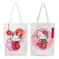 Hello Kitty - Bomull Tote Bag - Kimono
