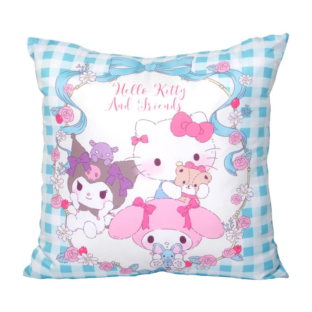 Hello Kitty & Friends - Soffkudde - 35x35cm - Fluffig
