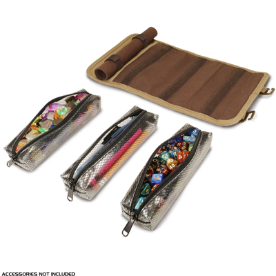 ENHANCE Venture™ Dice Bag - Detachable Dice Tray, 3 Removable Pockets