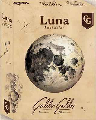 Galileo Galilei: Luna Expansion - Expansion till brädspelet med månutforskning och historiska figurer