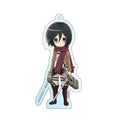 Attack on Titan - Holografisk akryl-nyckelring (8 cm) - Mikasa