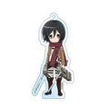 Attack on Titan - Holografisk Akryl Nyckelring - Mikasa 8cm