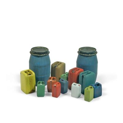Vallejo - Vallejo Scenics - Blandade moderna plasttrummor #2