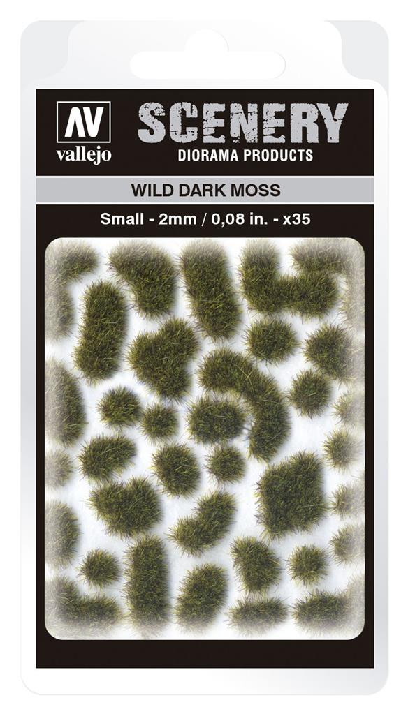 Vallejo - Scenery - Wild Dark Moss (2 mm)
