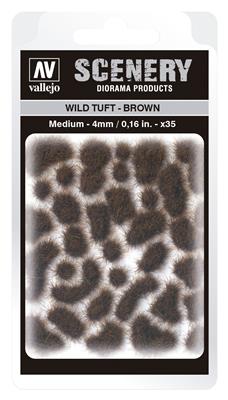 Vallejo - Scenery - Wild Tuft Brown (5 mm)