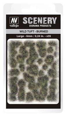 Vallejo - Scenery - Vild Tuft Bränd (6 mm)