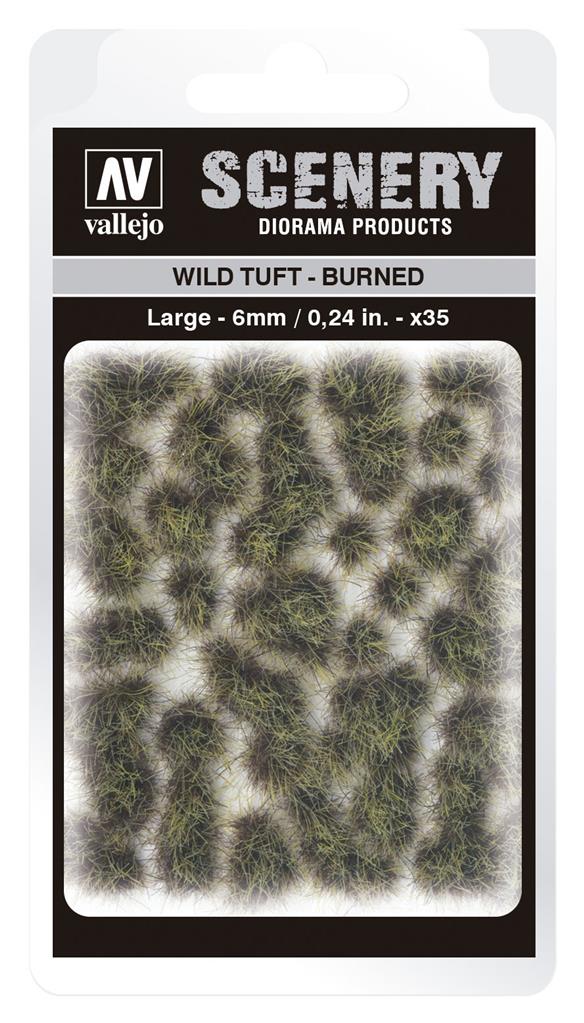 Vallejo - Scenery - Vild Tuft Bränd (6 mm)