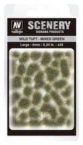 Vallejo - Scenery - Wild Tufts Mixed Green (6 mm)