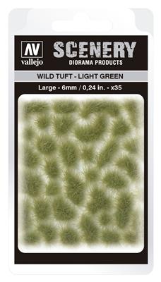 Vallejo - Scenery - Wild Tuft Light Green (6 mm)