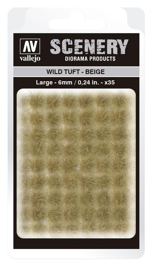 Vallejo - Scenery - Wild Tuft Beige (6 mm)