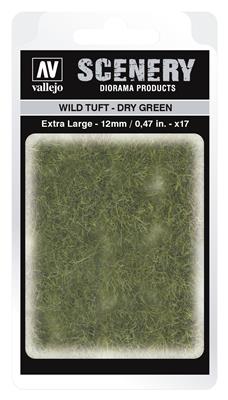 Vallejo - Scenery - Wild Tuft Dry Green (12 mm)