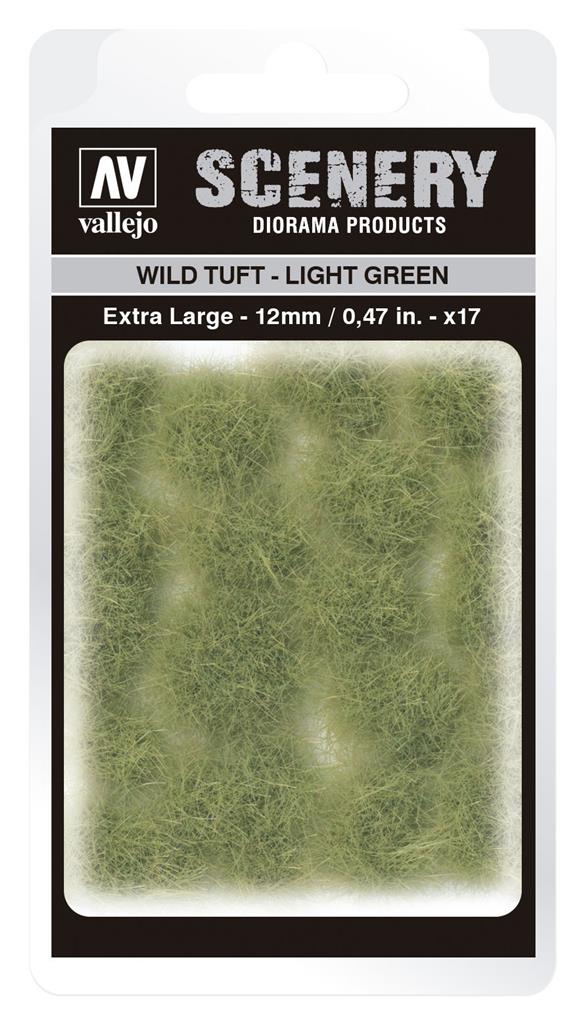 Vallejo - Scenery - Wild Tuft Light Green (12 mm)