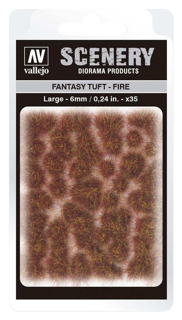Vallejo - Scenery - Fantasy Tuft Eld (6 mm)
