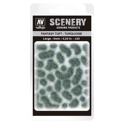Vallejo - Scenery - Fantasy Tuft Turquoise (6 mm)