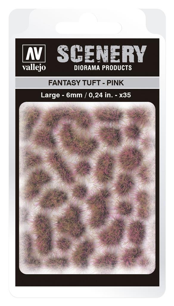 Vallejo - Scenery - Fantasy Tuft Pink (6 mm)