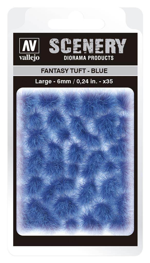 Vallejo - Scenery - Fantasy Tuft Blå (6 mm)