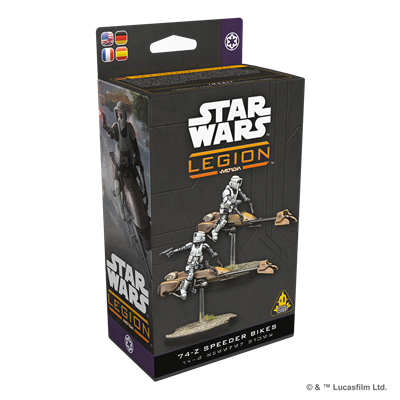 Star Wars: Legion - 74-Z Speeder Bikes Enhetsutvidning/DE/SP/FR