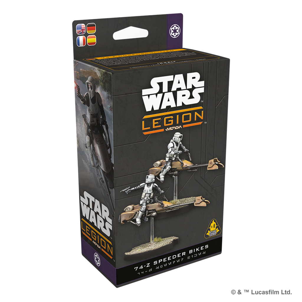 Star Wars: Legion - 74-Z Speeder Bikes Enhetsutvidning/DE/SP/FR