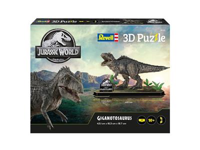 Jurassic World - Giganotosaurus 3D Pussel Revell