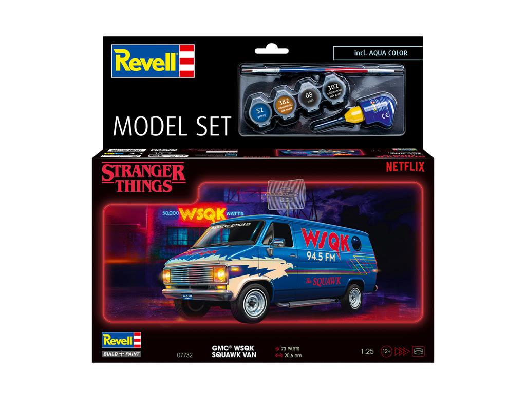 Modellset Bil: Stranger Things