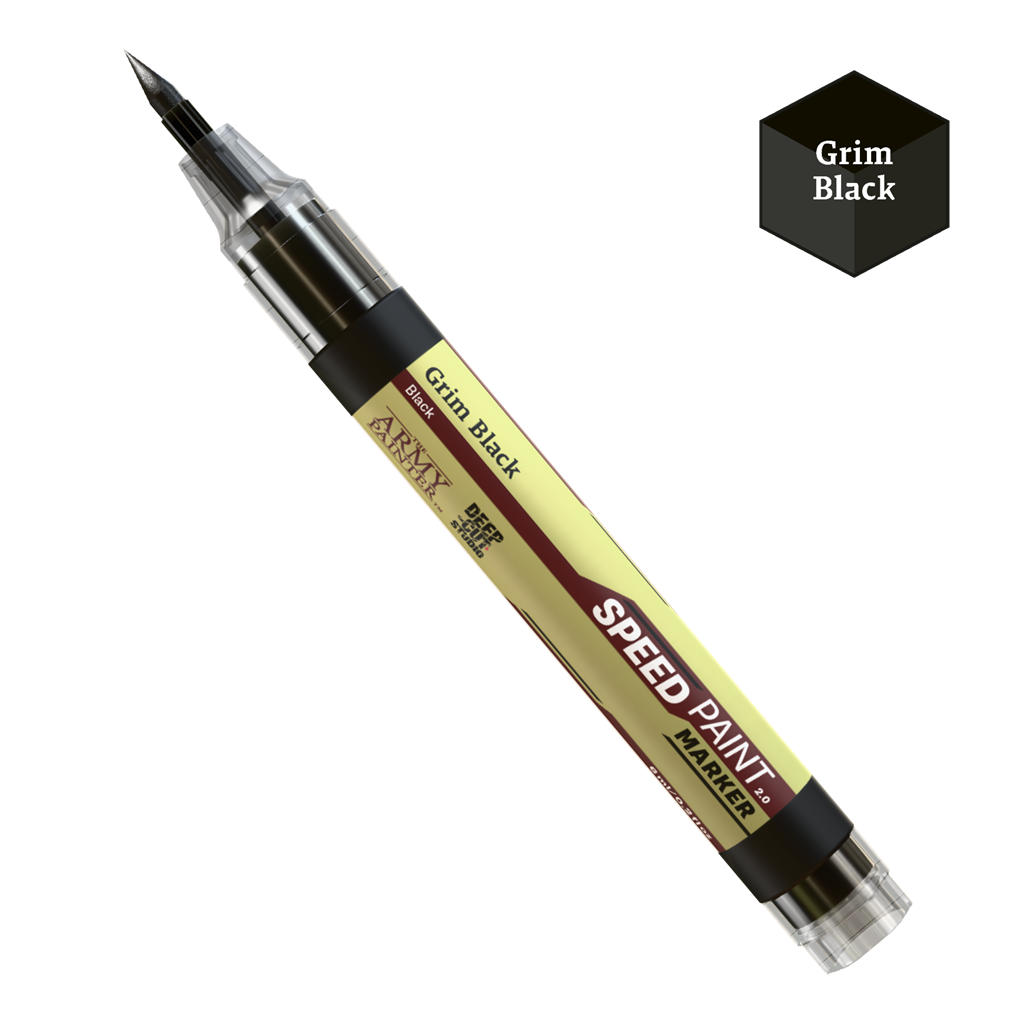 The Army Painter - Speedpaint Marker - Grim Black