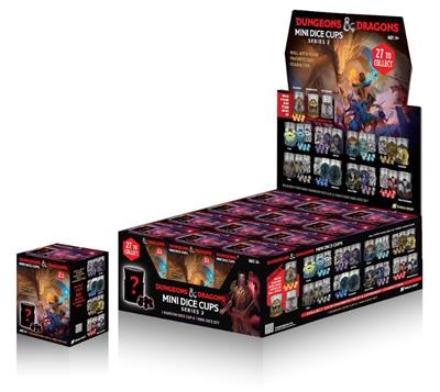 Sirius Dice - D&D Mini Tärningskoppar Serie 2 PDQ (12 Koppar)