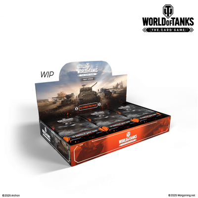 World of Tanks: The Card Game First Strike Booster Display (24 Booster)