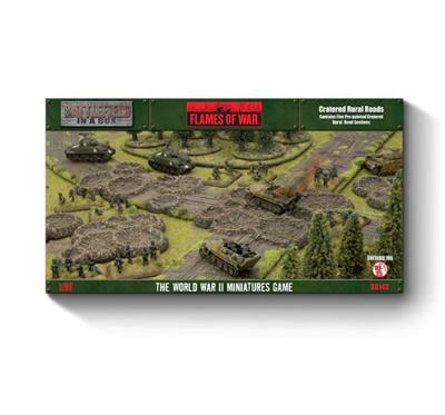 Battlefield In A Box - Travel: Cratered Rural Roads (x6) - Limited Edition