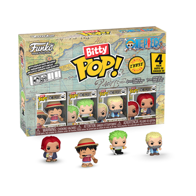 Funko Bitty POP One Piece - Luffy 4pk