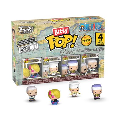 Funko Bitty POP One Piece - Sanji 4pk