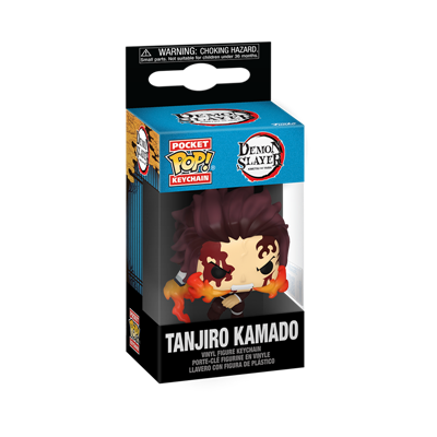 Funko POP Nyckelring: DS - Tanjiro(Dancing Flash)