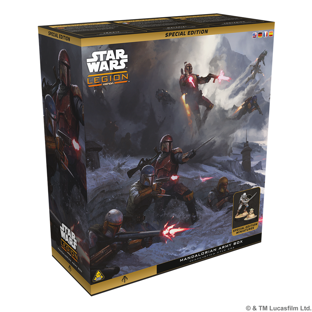 Star Wars Legion - Mandalorian Special Edition Army Box DE/SP/FR