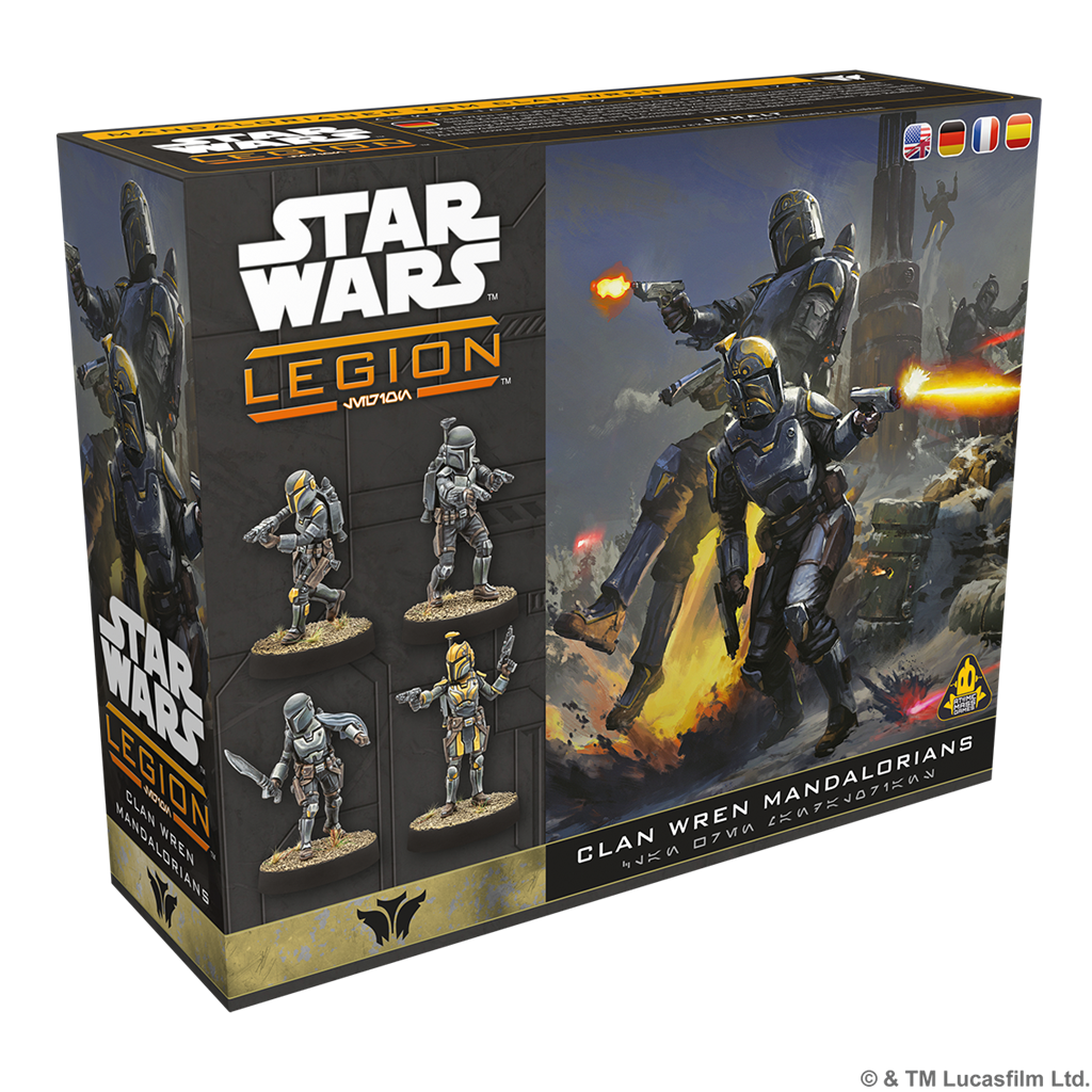 Star Wars Legion - Clan Kryze Mandalorier / DE / SP / FR