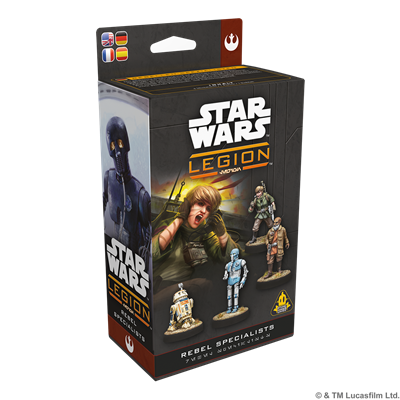 Star Wars Legion - Rebel Specialisttjänster (Deutsch/Spanisch/Franska)