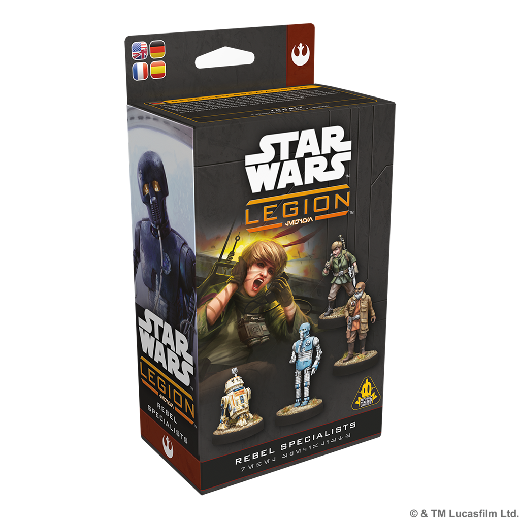 Star Wars Legion - Rebel Specialisttjänster (Deutsch/Spanisch/Franska)