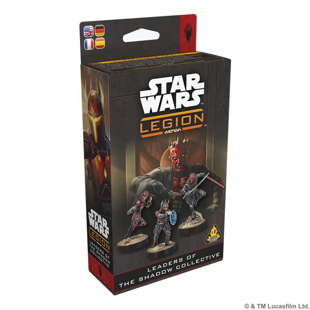 Star Wars Legion - Ledare för Skuggkollektivet på tyska, spanska och franska