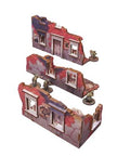 WW2 Eastern Front Stalingrad Ruined Building (3) PREPAINTED [28mm/1:56]