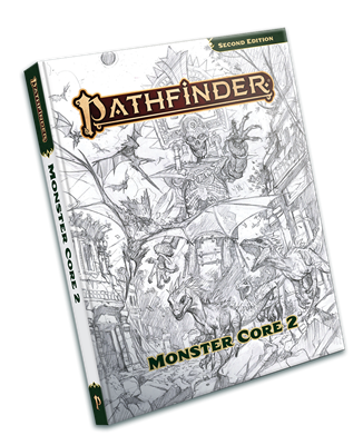 Pathfinder Monster Core 2 Sketch Cover (P2)