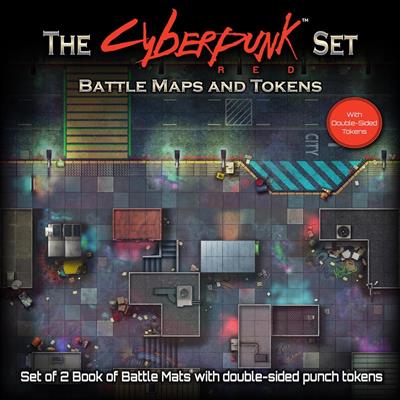Cyberpunk Set Battle Maps and Tokens