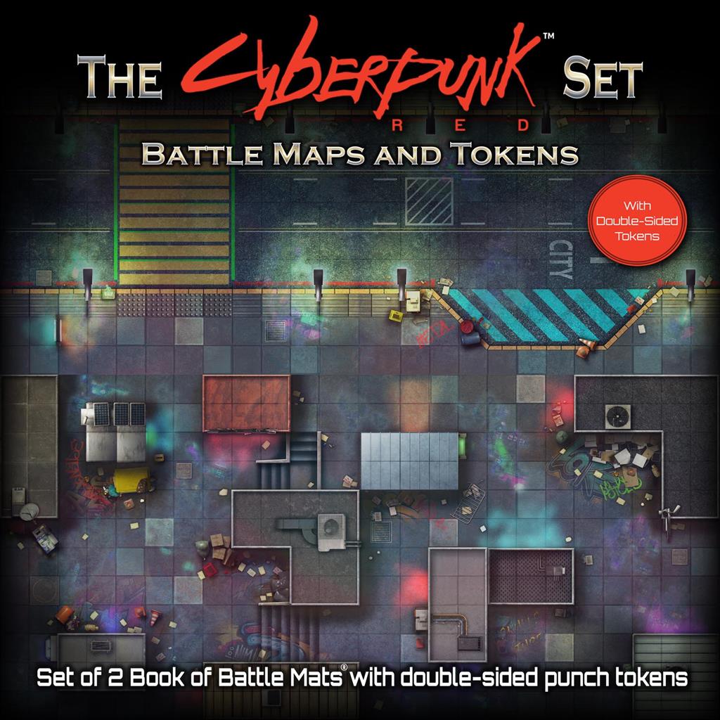 Cyberpunk Set Battle Maps and Tokens